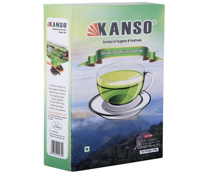 Kanso Darjeeling Premium Green Tea Masala Powder