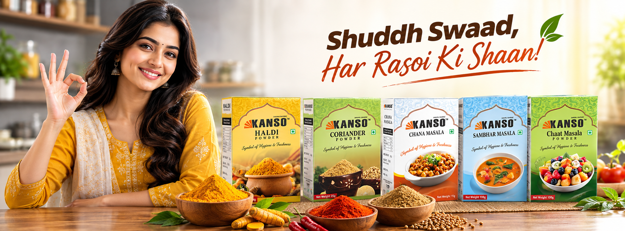 Variety of spices